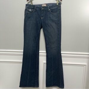 PAIGE Pico Dark Blue Flare Jeans 31